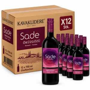 Kavaklıdere Sade Öküzgözü Rotwein 12 x 750 ml