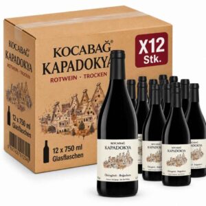 Kocabağ Kapadokya Rotwein 12 x 750 ml