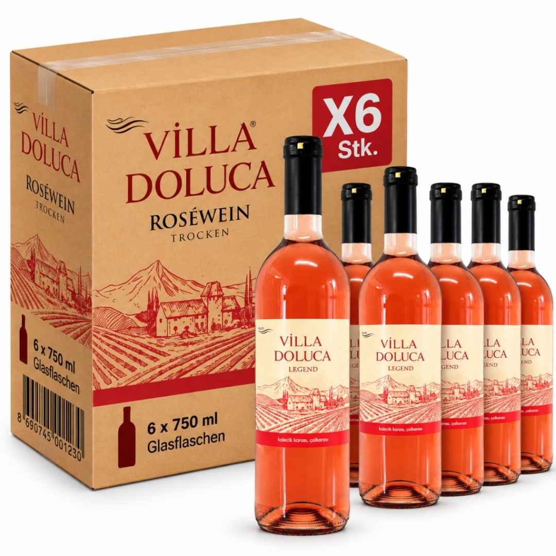 Villa Doluca Roséwein 6 x 750 ml