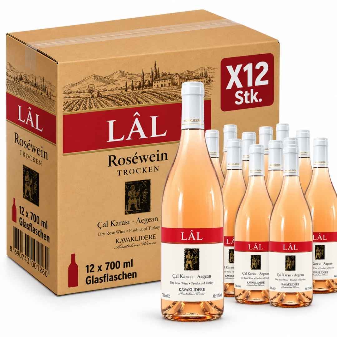 Kavaklıdere Lâl Roséwein Trocken 12 x 700 ml