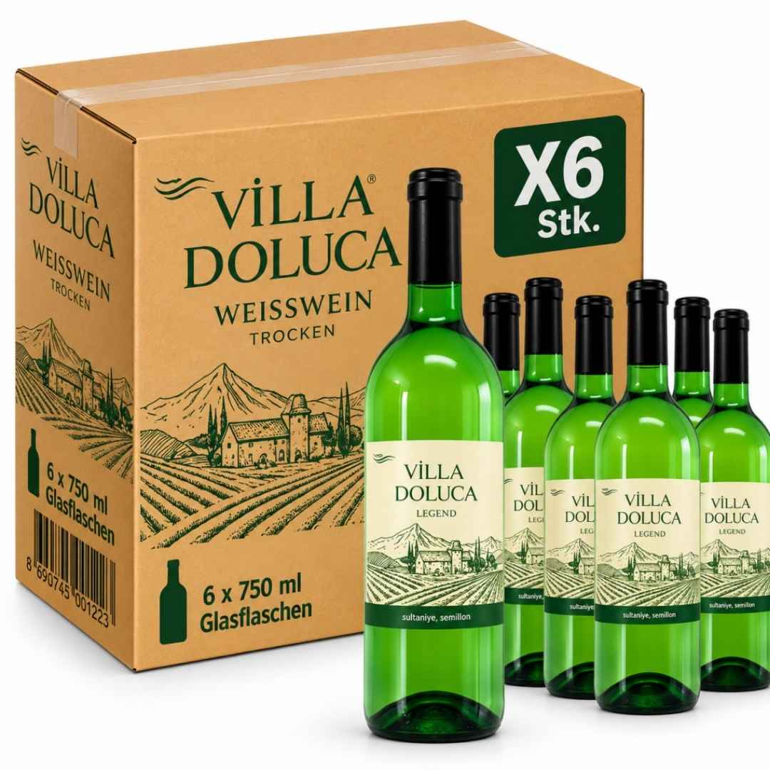 Villa Doluca Weißwein 6 x 750 ml