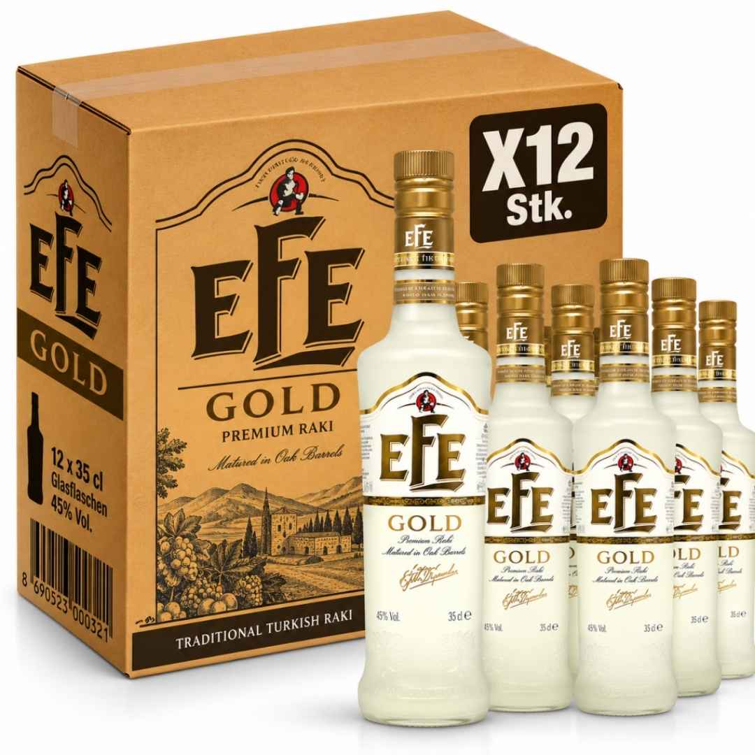 Efe Rakı Gold 45 % Vol. 12 x 350 ml