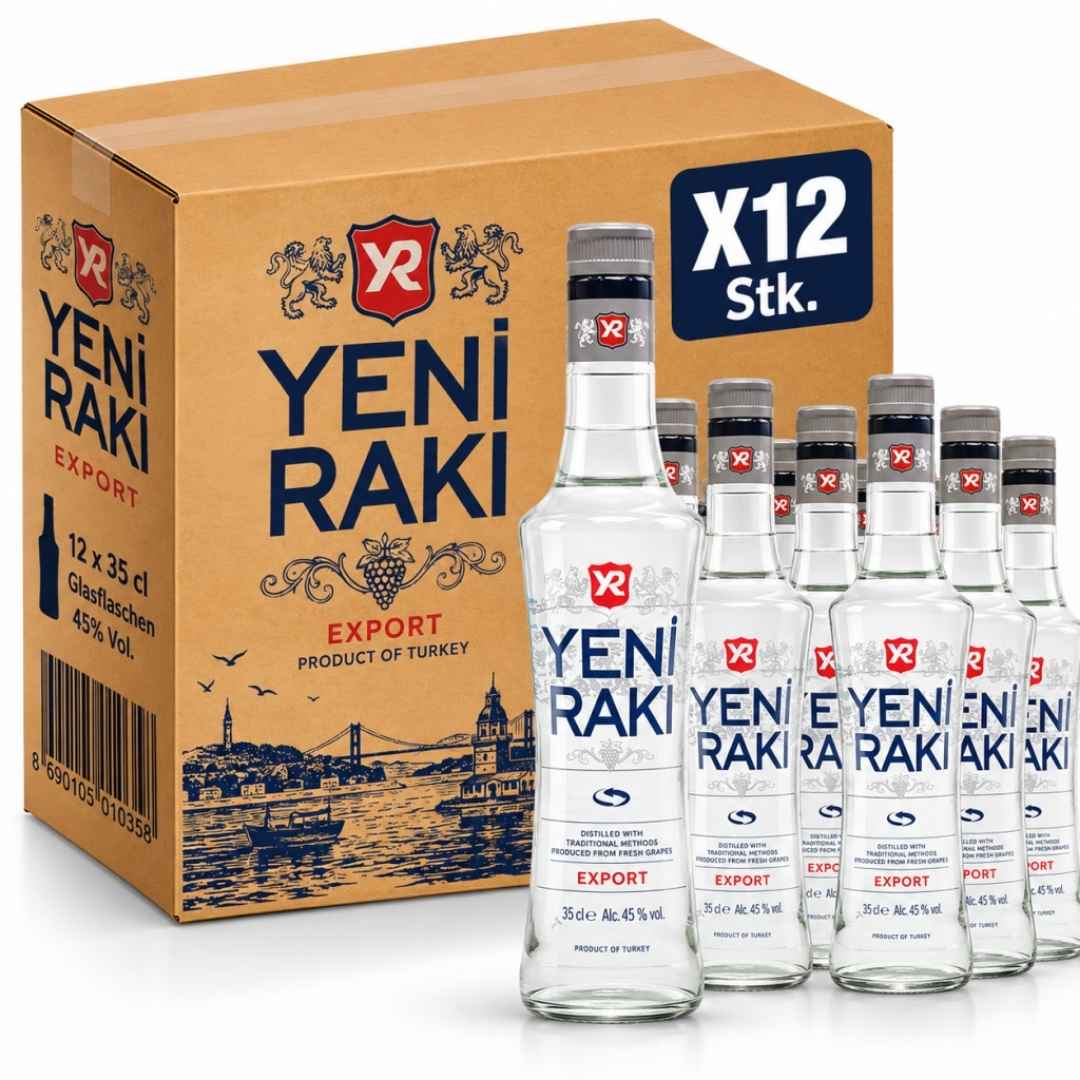 Yeni Rakı 45 % Vol. 12 x 350 ml
