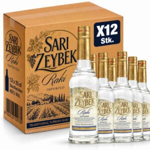 Sarı Zeybek Rakı 45 % Vol. 12 x 350 ml