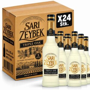 Sarı Zeybek 3 Meşe Triple Oak Rakı 45 % Vol. 24 x 350 ml