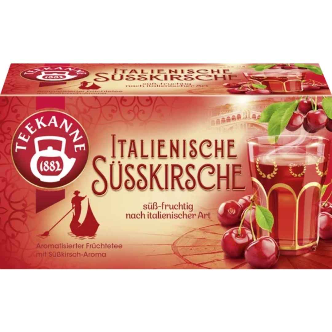 Teekanne Italienische Süßkirsche Früchtetee 20 Beutel 45 g